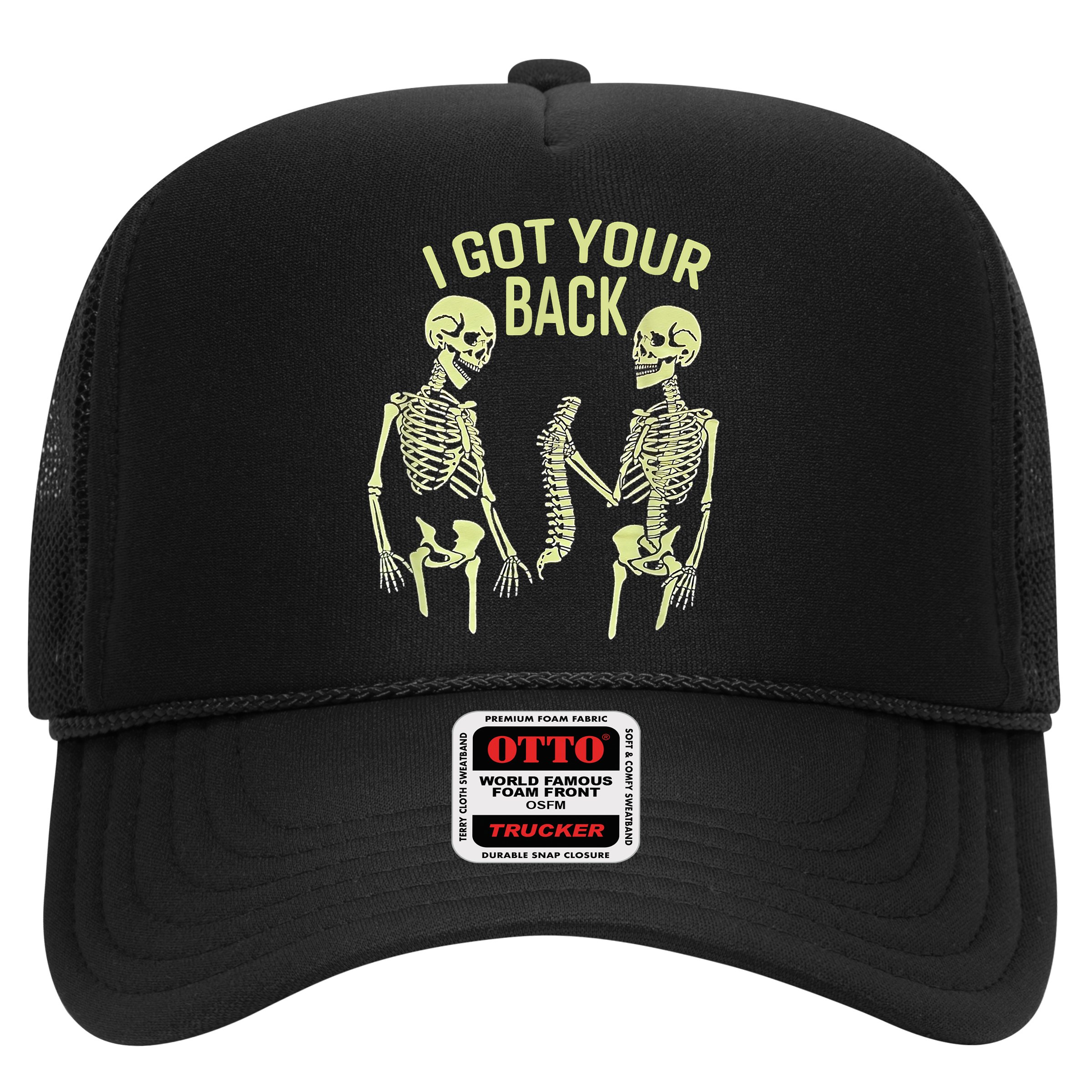 I Got Your Back Halloween Skeleton Skull Sarcastic Hat