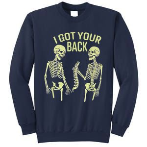 I Got Your Back Halloween Skeleton Skull Sarcastic Sweatshirt