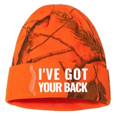 Ive Got Your Back Anatomy Funny Chiropractor Orthopedic Meaningful Gift Kati Licensed 12" Camo Beanie