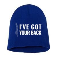 Ive Got Your Back Anatomy Funny Chiropractor Orthopedic Meaningful Gift Short Acrylic Beanie