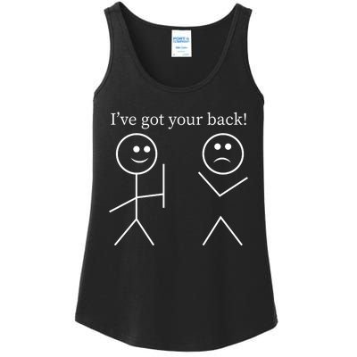 I Got Your Back Funny T Ladies Essential Tank