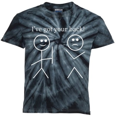 I Got Your Back Funny T Kids Tie-Dye T-Shirt