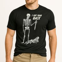 I Got Your Back Halloween Skeleton Skull Sarcastic Cooling Performance Crew T-Shirt