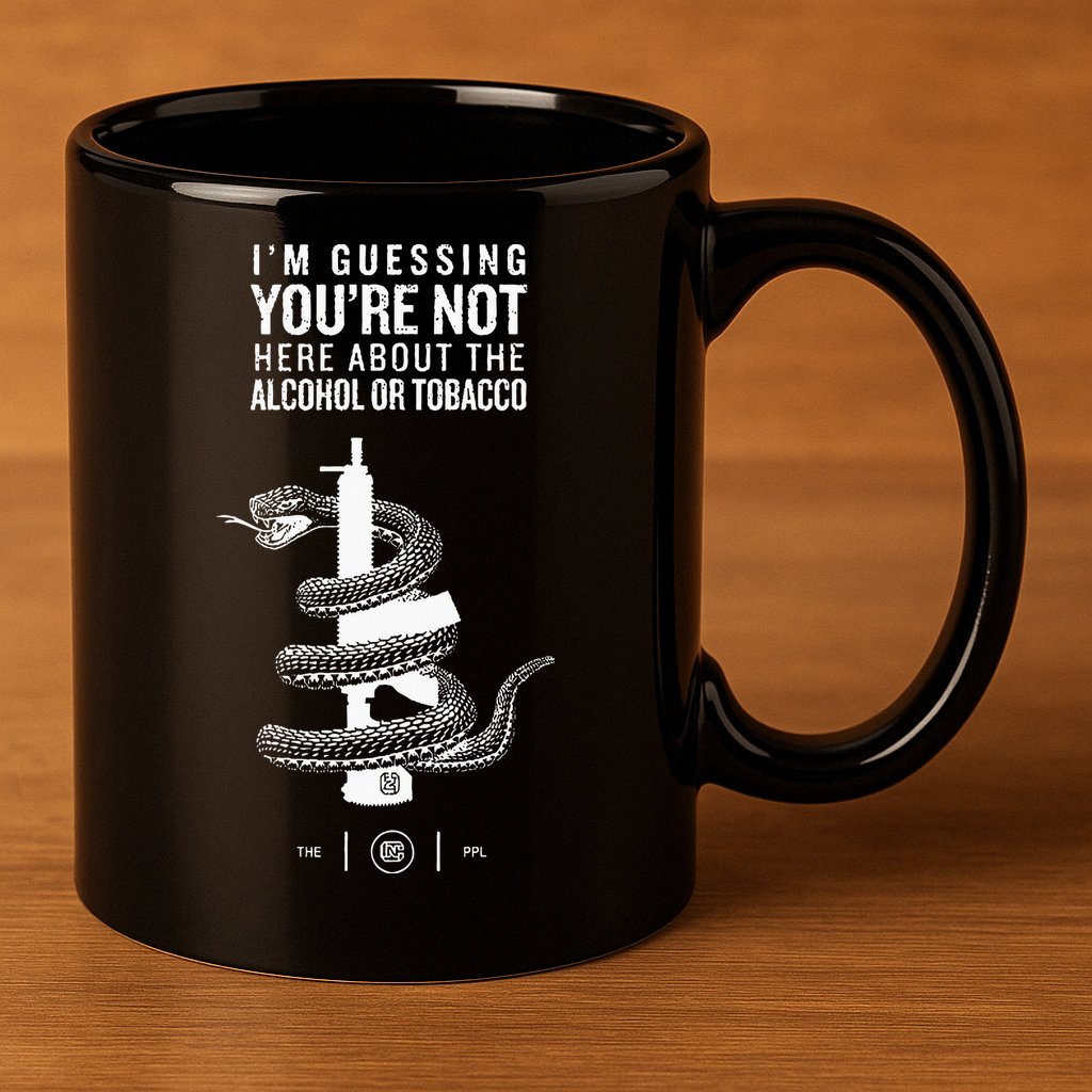 IM Guessing YouRe Not Here About The Alcohol Or Tobacco 11oz C Handle Ceramic Mug