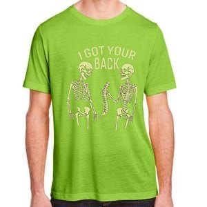 I Got Your Back Halloween Skeleton Skull Sarcastic Adult ChromaSoft Performance T-Shirt