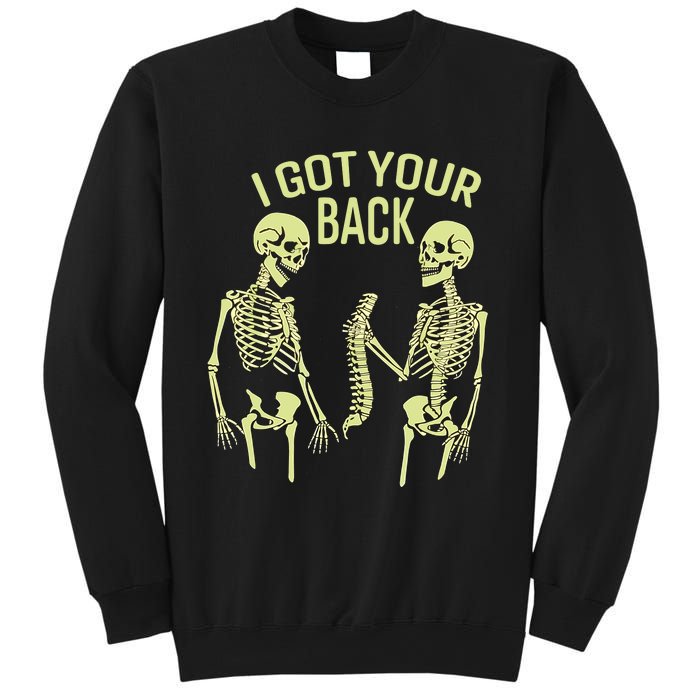 I Got Your Back Halloween Skeleton Skull Sarcastic Sweatshirt