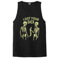 I Got Your Back Halloween Skeleton Skull Sarcastic PosiCharge Competitor Tank