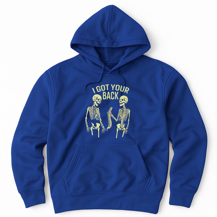 I Got Your Back Halloween Skeleton Skull Sarcastic Hoodie