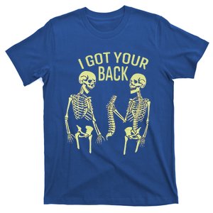 I Got Your Back Halloween Skeleton Skull Sarcastic T-Shirt