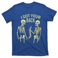 I Got Your Back Halloween Skeleton Skull Sarcastic T-Shirt