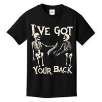 Ive Got Your Back Halloween Skeleton Skull Men And Women Kids T-Shirt