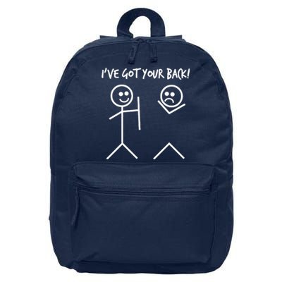 I'VE GOT YOUR BACK FUNNY 16 in Basic Backpack