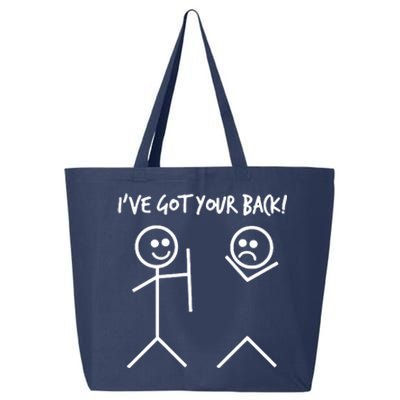 I'VE GOT YOUR BACK FUNNY 25L Jumbo Tote