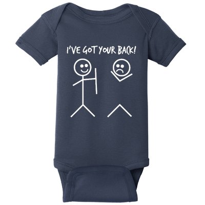 I'VE GOT YOUR BACK FUNNY Baby Bodysuit