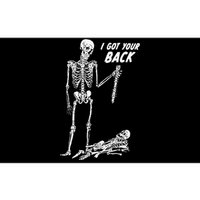 I Got Your Back Halloween Skeleton Skull Sarcastic Bumper Sticker