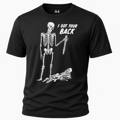 I Got Your Back Halloween Skeleton Skull Sarcastic Performance Shirt
