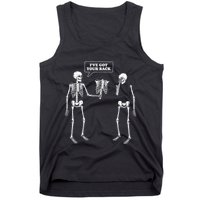 Ive Got Your Back | Funny Skeleton Pun Tank Top