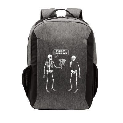 Ive Got Your Back | Funny Skeleton Pun Vector Backpack