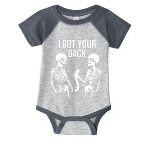 I Got Your Back Funny Skeleton Infant Baby Jersey Bodysuit