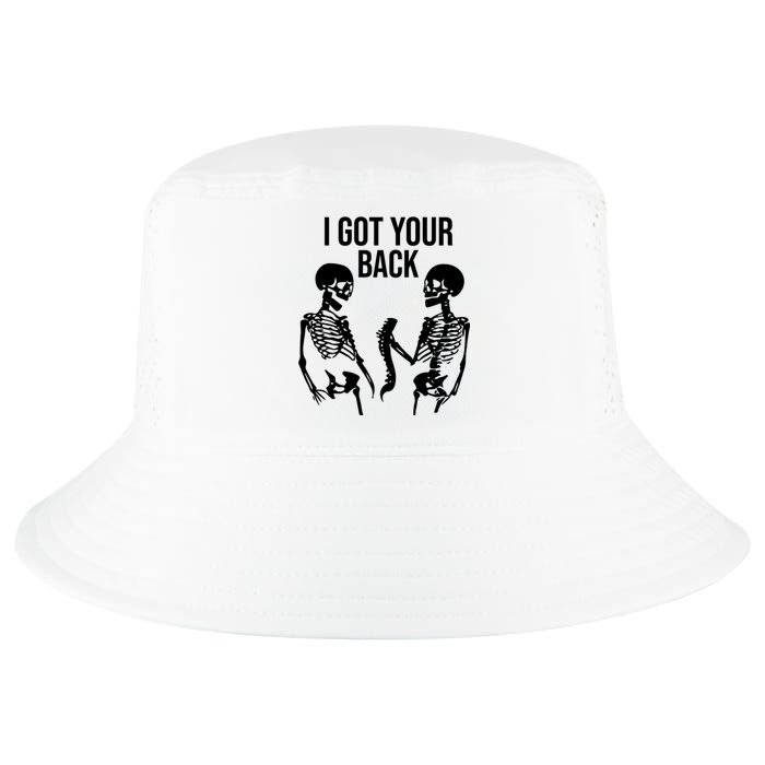 I Got Your Back Funny Skeleton Cool Comfort Performance Bucket Hat