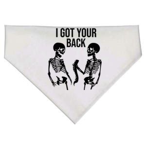 I Got Your Back Funny Skeleton USA-Made Doggie Bandana