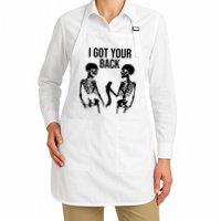 I Got Your Back Funny Skeleton Apron