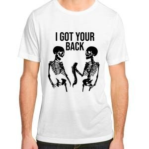 I Got Your Back Funny Skeleton Adult ChromaSoft Performance T-Shirt