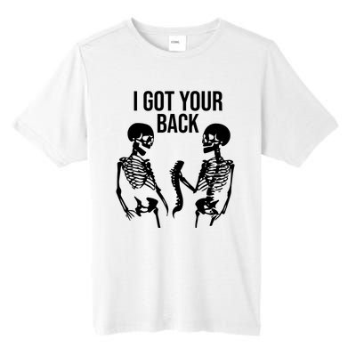 I Got Your Back Funny Skeleton Tall Fusion ChromaSoft Performance T-Shirt