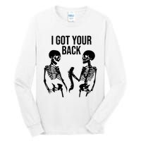 I Got Your Back Funny Skeleton Tall Long Sleeve T-Shirt