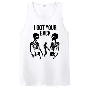 I Got Your Back Funny Skeleton PosiCharge Competitor Tank