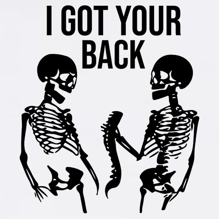 I Got Your Back Funny Skeleton Toddler T-Shirt