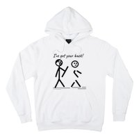 I Got Your Back Stick Figure Friendship Sarcasm Hoodie