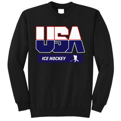 Ice Hockey 2024 Souvenir Usa Team Sweatshirt