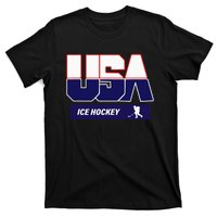 Ice Hockey 2024 Souvenir Usa Team T-Shirt