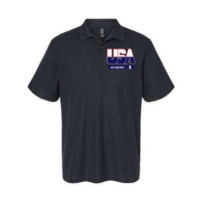 Ice Hockey 2024 Souvenir Usa Team Softstyle Adult Sport Polo