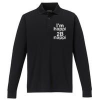 IM Happi 2b Nappi Performance Long Sleeve Polo