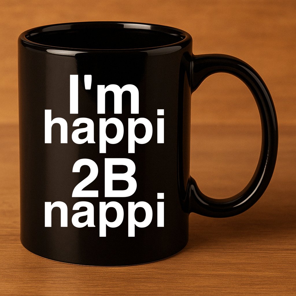 IM Happi 2b Nappi 11oz C Handle Ceramic Mug