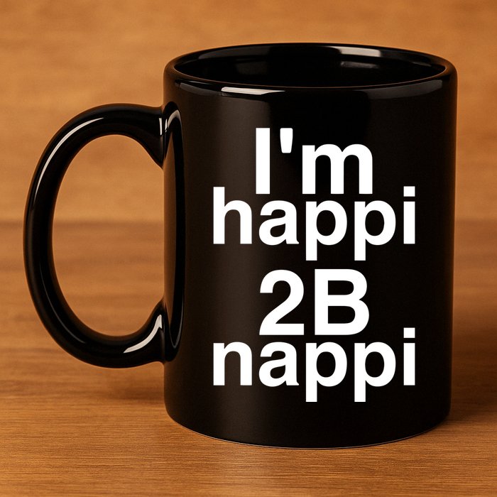 IM Happi 2b Nappi 11oz C Handle Ceramic Mug