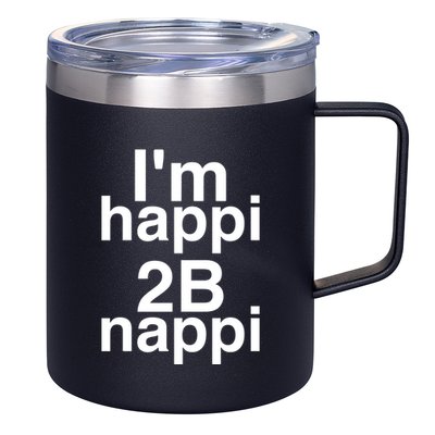 IM Happi 2b Nappi 12oz Stainless Steel Coffee Mug