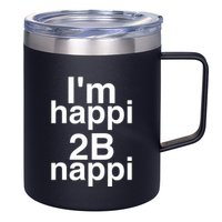 IM Happi 2b Nappi 12oz Stainless Steel Coffee Mug