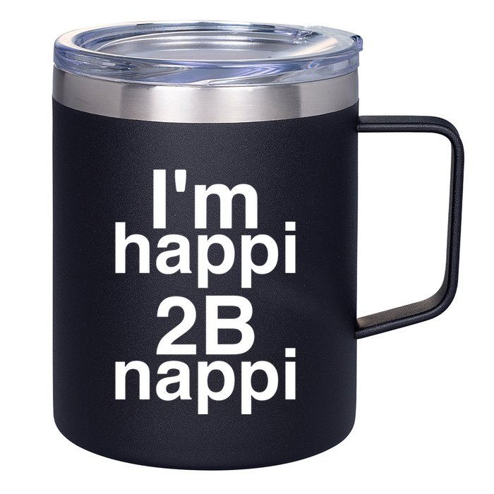 IM Happi 2b Nappi 12oz Stainless Steel Coffee Mug