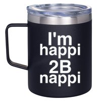 IM Happi 2b Nappi 12oz Stainless Steel Coffee Mug