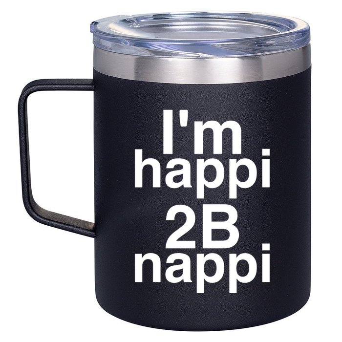 IM Happi 2b Nappi 12oz Stainless Steel Coffee Mug