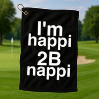 IM Happi 2b Nappi Golf Towel
