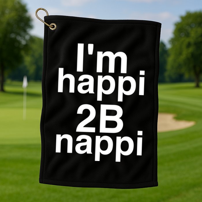 IM Happi 2b Nappi Golf Towel