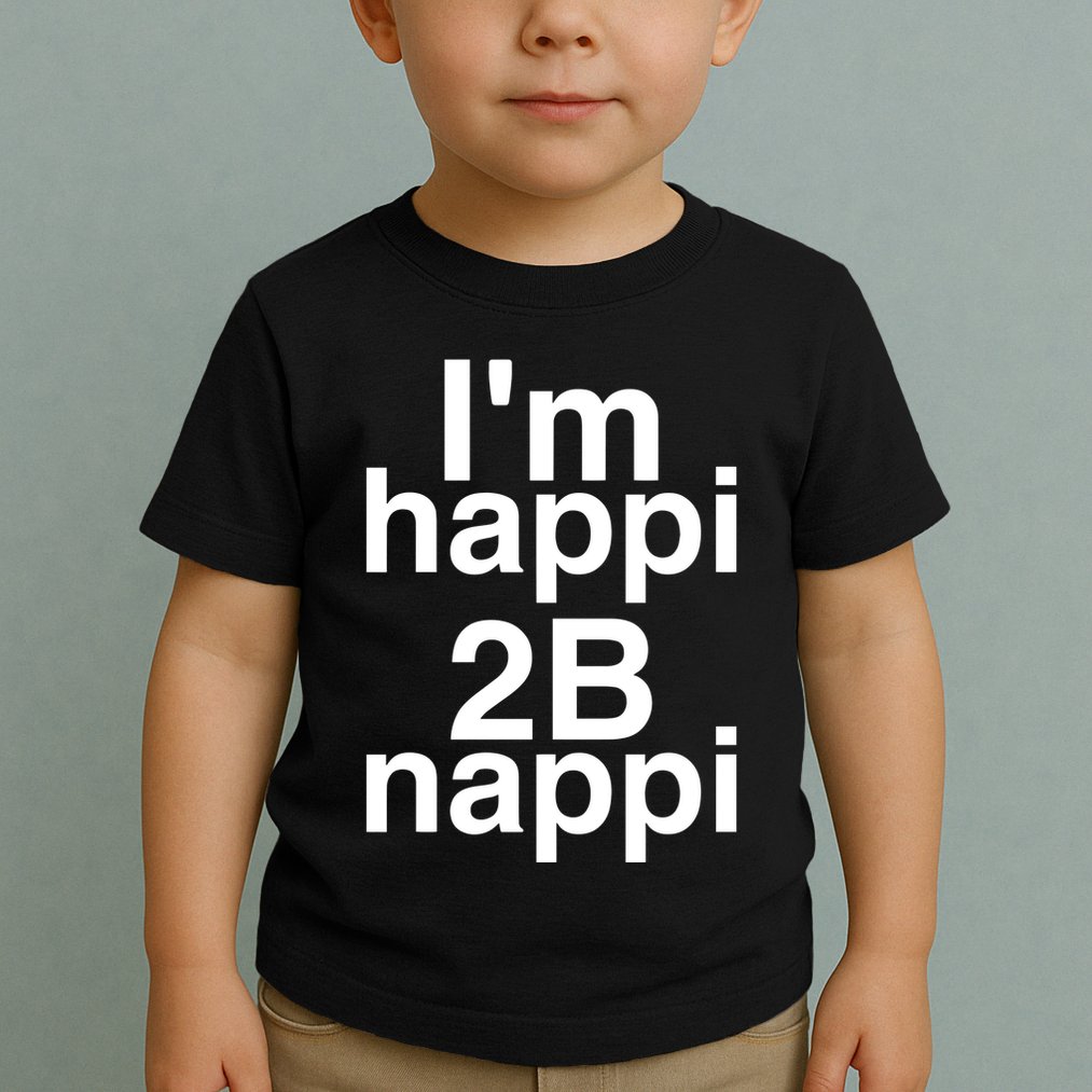 IM Happi 2b Nappi Toddler T-Shirt
