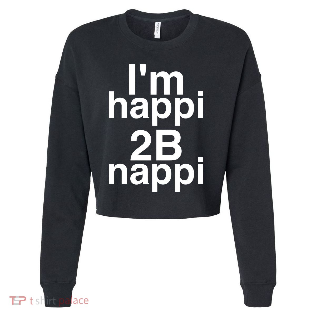 IM Happi 2b Nappi Cropped Pullover Crew
