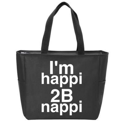 IM Happi 2b Nappi Zip Tote Bag