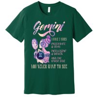 I Have 3 Sides Gemini Zodiac Sign Premium T-Shirt