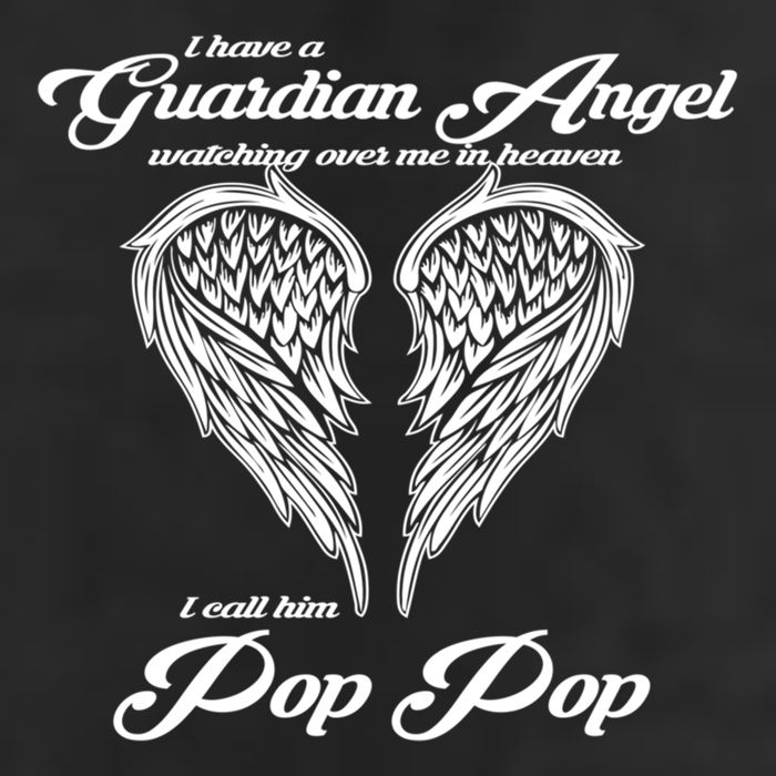 I Have A Guardian Angel In Heaven I Call Him Pop Pop Gift Cool Comfort Performance Bucket Hat